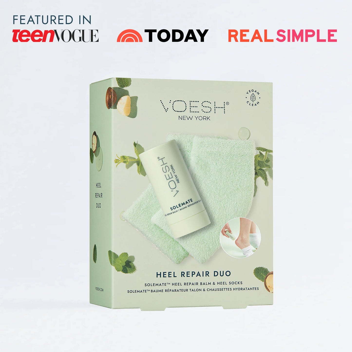 Voesh-Heel Repair Duo Balm & Socks